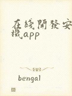 在线开发安卓手机app封面