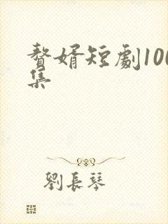 赘婿短剧100集