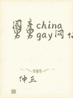 国产china男男gay网站站
