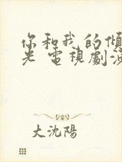 你和我的倾城时光 电视剧演员表封面