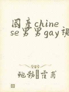 国产chinese男男gay视频网站