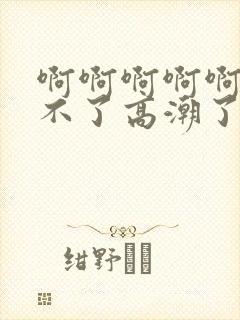 啊啊啊啊啊啊受不了高潮了封面