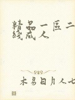 精品一区二区在线成人