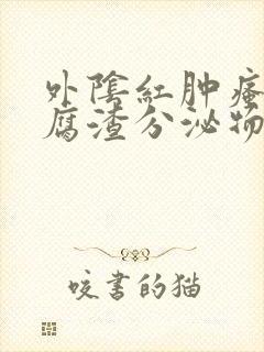 外阴红肿瘙痒豆腐渣分泌物封面