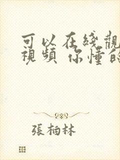 可以在线观看的视频 你懂的封面