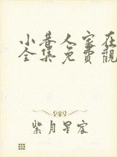 小巷人家在线看全集免费观看高清