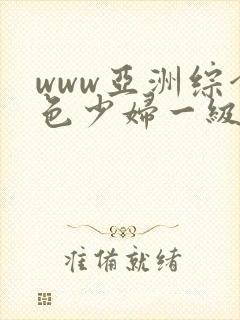 www亚洲综合色少妇一级av