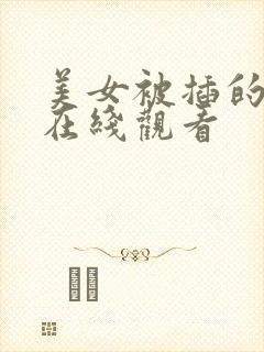 美女被插的视频在线观看