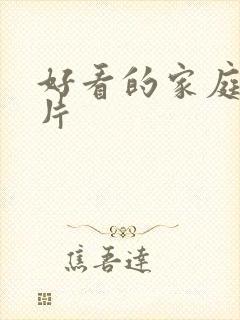 好看的家庭伦理片