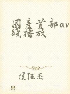 国产首部av在线播放