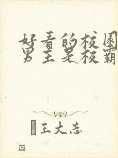 好看的校园小说男主是校霸