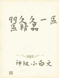 99久久一区二区精品