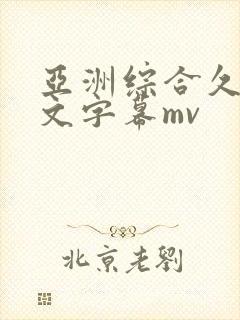 亚洲综合久久中文字幕mv