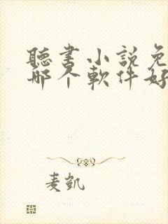 听书小说免费听哪个软件好