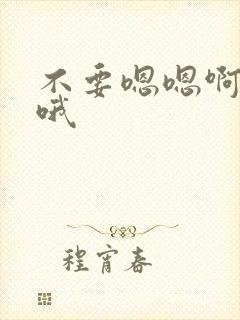 不要嗯嗯啊啊哦哦封面