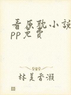 看原耽小说的app免费