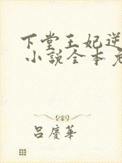 下堂王妃逆袭记 小说全本免费