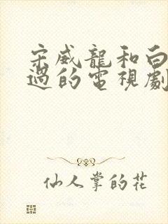 宋威龙和白鹿演过的电视剧