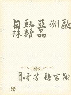 日韩亚洲欧美丝袜精品封面