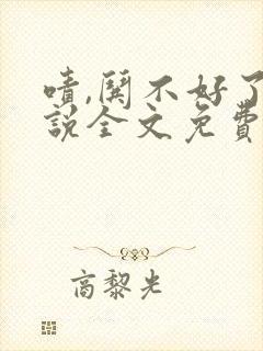 啧,哄不好了小说全文免费阅读封面