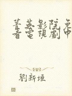 菁英影院免费观看电视剧中文版