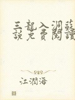 三龙入洞苏月小说免费阅读全文最新