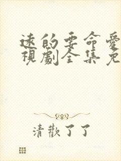 远的要命爱情电视剧全集免费观看封面