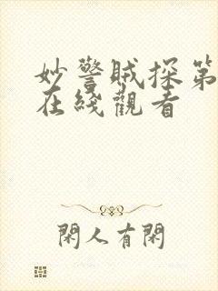 妙警贼探第六季在线观看封面