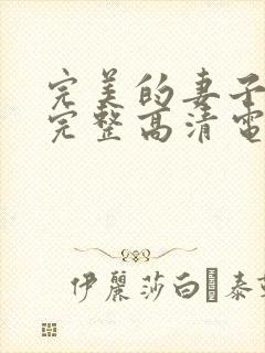 完美的妻子免费完整高清电视剧在线看