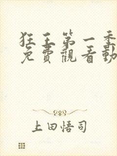 狂王第一季全集免费观看动漫版封面