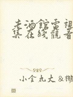 老酒馆电视剧全集在线观看免费高清