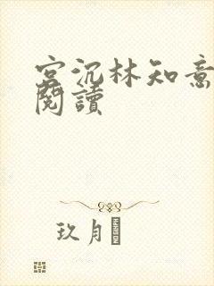 宫沉林知意全文阅读