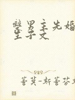 双男主先婚后爱生子文封面