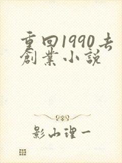重回1990去创业小说封面