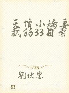 天价小娇妻,总裁的33日索情