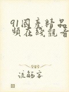 91国产精品视频在线观看免费