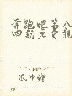 奔跑吧第八季第四期免费观看