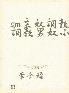 sm主奴调教:调教男奴小说