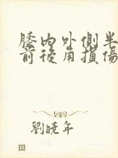 膝内外侧半月板前后角损伤