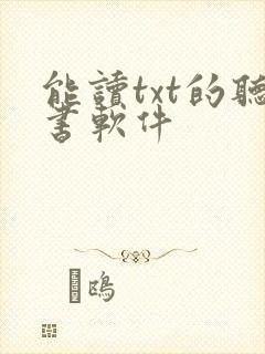 能读txt的听书软件