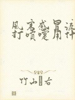 风寒感冒流鼻涕打喷嚏用什么药最好效果好