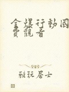 金爆行动国语免费观看