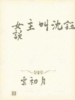 女主叫沈钰的小说