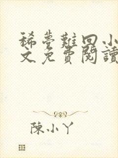 稀梦难回小说全文免费阅读无弹窗封面