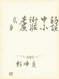 《老街中的痞子》原版小说