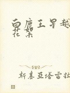 白鹿王星越吻戏花絮