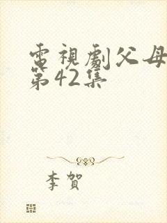 电视剧父母爱情第42集