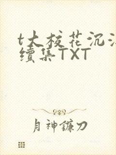 t大校花沉浮录续集TXT