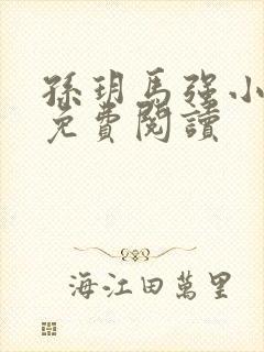 孙玥马强小说 免费阅读封面