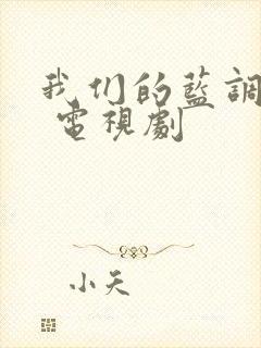 我们的蓝调时光 电视剧